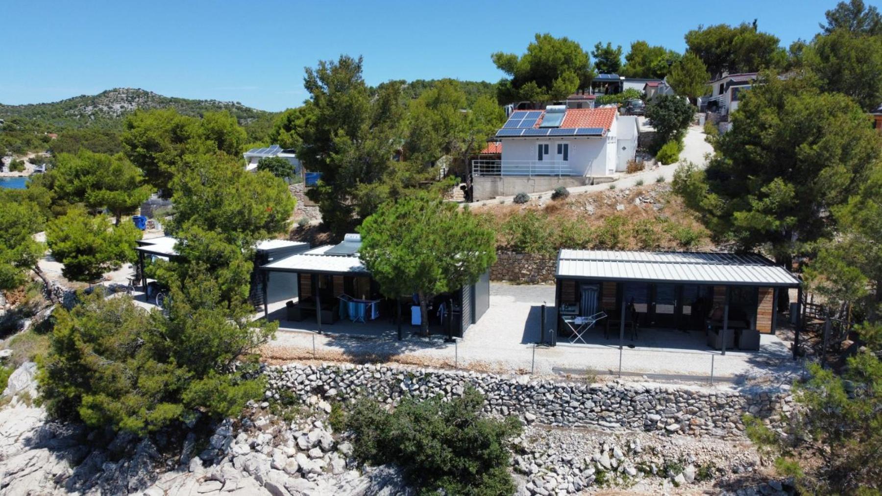 Hipo Camp Mobil Home Arta Pakoštane Exteriör bild