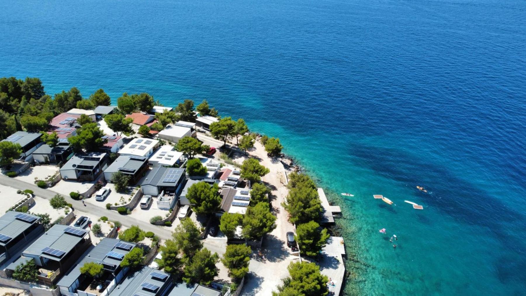 Hipo Camp Mobil Home Arta Pakoštane Exteriör bild